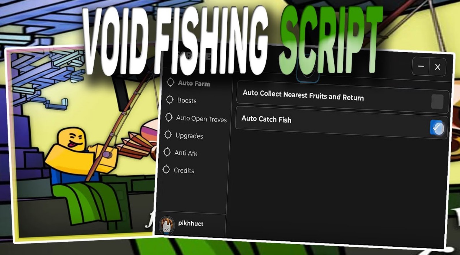 Void Fishing Script Auto Farm.