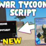 War Tycoon Script Anti AFK Auto Rebirth Auto Collect.